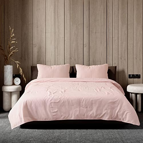 100% Cotton Double Brushed Flannelette Sheet Set  - Rose Pink - (170 GSM)