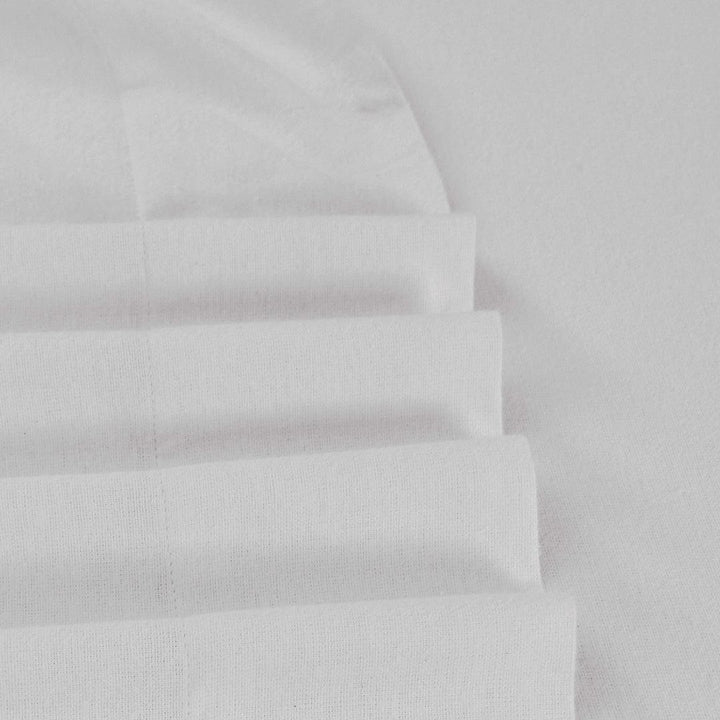 Double Brushed Flannelette Sheets - Silver - Bed, Bed Sheets, Bedroom, flannel sheets, Sheet Set, Sheets